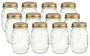 Bormioli Rocco Quattro Stagioni 17 Ounce Canning Jar, Set of 12