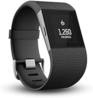 Fitbit Fitness Super Watch Fitbit SURGE, Schwarz, L, FB501BKL-EU
