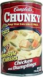 Review Campbell's  / Camp Chky Clsc Chicken & Dumplings pk 12