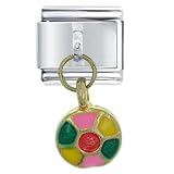 Color Wheel Italian Charms Bracelet Link