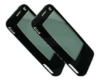 U-Bop BoldFLEX (Black) Silicone Skin "Twin-Pack" For Samsung i900 Omnia