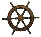 ANTIQUE SHIP'S WHEEL 15