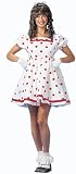 Shirley Temple Adult Costume-Size Small