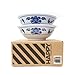 Happy Sales, set of 2 Melamine Oriental Pho Noodle Soup Bowl, 52 Ounce, Blue Lotus Design