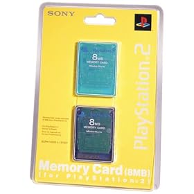 PS2 2-Pack Memory Cards