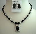 Genuine Mystic Pearl Jewelry Swerovski Pearl Necklace Set