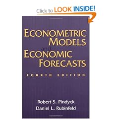 Econometric Models and Economic Forecasts