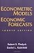 Books : Econometric Models and Economic Forecasts