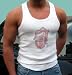 Rolling Stones Tank Top Herren Weiß XL