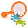 Boon Water Bugs Floating Bath Toys with Net, Orange