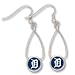 Detroit Tigers French Loop Earrings
