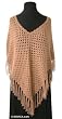 100% alpaca wool poncho, 'Desert Dream' 100% alpaca wool poncho, 'Desert Dream'