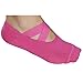 Yoga Socks for Women - No Slip Socks with Crossover Strap - Pilates Grip Socks to Enhance Balance and Stability - One Size Fits Most - Pink