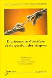 Revue Hermes Science Publications  / Dictionnaire d'analyse et de gestion des risques