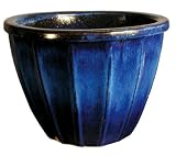 Click for more about XL Columbia Pot Falling Blue - Garden Pots.