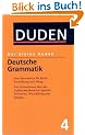 (Duden) Der kleine Duden, 6 Bde., Bd.4, Deutsche Grammatik