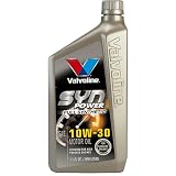 Valvoline VV935  SynPower Motor Oil SAE 10W-30, Pack of Six 1 Quart Bottles
