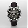 Fossil Chronograph Black Dial Watch
