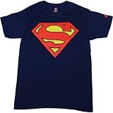  : Superman Navy Blue Logo T-Shirt