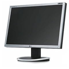 LG FLATRON L204WT 20,1 Zoll wide screen TFT LCD Monitor schwarz/silber DVI (Kontrast 5000:1, 5 Ms Reaktionszeit)