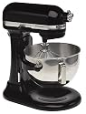 Factory-Reconditioned KitchenAid RKG25HOXOB Professional HD Series 5-Quart Stand Mixer, Onyx Black