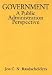 Books : Government: A Public Administration Perspective