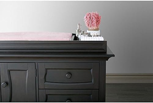 Eco Chic Baby Dorchester Changing Topper in Slate Finish