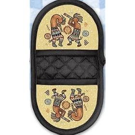 Southwestern Kokopeli Kokopelli Microwave Grabbitz Potholders Pot Holder Oven Mit Set 2 by Stevens
