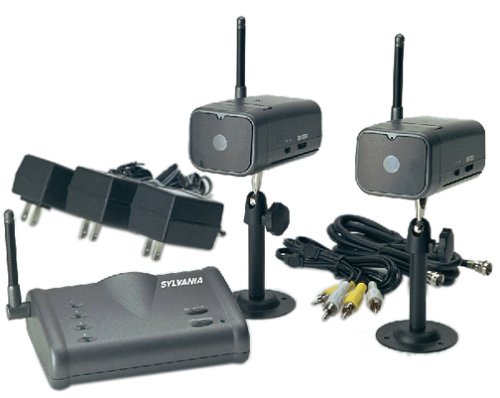 Sylvania SY4152 2.4 GHz Wireless 2 Color Camera System