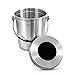 Compost Bin for Kitchen Countertop, Odor Suppressing Pail with Silicone Grip, Lifetime Warranty!