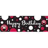Creative Converting Cupcake Blowout Giant Happy Birthday Banner
