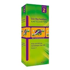 Die Rechenbox Klasse 2 , Plus und Minus Karteikarten, Zahlenraum bis 100, Klasse 2