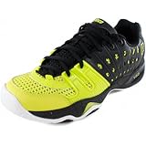 Men`s T22 Tennis Shoes Black and Green