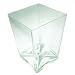 Packnwood "Fani" Transparent Green Cup - 1.9" Diameter x 2.7" Height, 4 oz Capacity (36 Packs of 12)