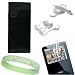 5-1 Bundle For Ipod 4th Generation includes Brand New: Black Switch Carrying Case + Home/Travel Charger + Car Charger + Screen Protector + Live*Laugh*Love Wrist Band!!!