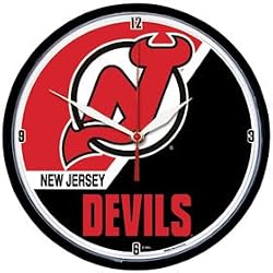 New Jersey Devils Wall Clock - Hockey Sports Merchandise