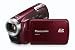 Kamera & Foto : Panasonic SDR-S7EG-R SD Camcorder (10fach opt. Zoom, Bildstabilisierung EIS) rot