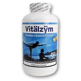 World Nutrition Vitalzym Caps - 450 Capsules