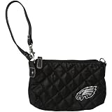 Philadelphia Eagles Quilted Wristlet, Black