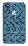 Transparent Circles Case for Apple iPhone 4 (Fits AT&T & Verizon Models) -  ....