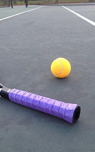 GRYPZ X-Grip Racket Grip, 3-Pack [Free Shipping] - Replacement overgrip for Tennis, Squash, Badminton, Racquetball, Pickleball - Black, Blue, Yellow, Purple, Red - Look Good. Play Better.