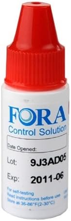 FORA Glucose Control Solution : Normal (4mL)