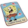 Spongebob Luxury Plush Blanket - Lookin Good Pal Throw Blanket