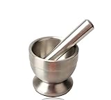 3s Stainless Steel Spice Grinder / Mortar and Pestle Set