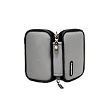 Kodak Easyshare M1093 IS CaseCrown Double Memory Foam Compact Camera Case (Nylon - Grey)