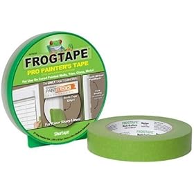 Frog Tape 82011 Pro Painters Masking Tape, Green 1-Inch by 60-Yards