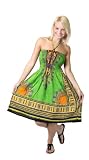 One-size-fits-all Tube Dress/Coverup with African Print