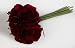 Artificial Silk Deep Red Rose Nosegay Bouquet