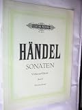 Produkt-Bild: Sonaten f&uuml;r Violine und Klavier. Band II [Bd. 2]. Sonaten f&uuml;r Violine mit beziffertem Bass. Aufgrund der Urtextausgabe f&uuml;r Violine und Cembalo (Klavier) (Violoncello ad libitum). Edition Peters 4157b/11011.