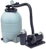 Columbia Complete Sand Filter System - 75 lb. Sand Capacity - ¾ HP Pump